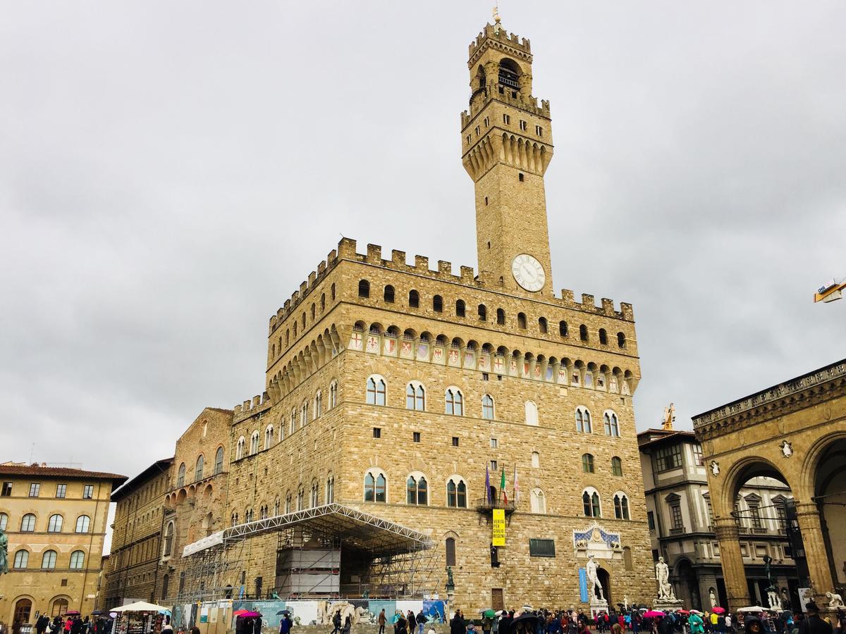 Hotel Dei Mori Florenz Exterior foto